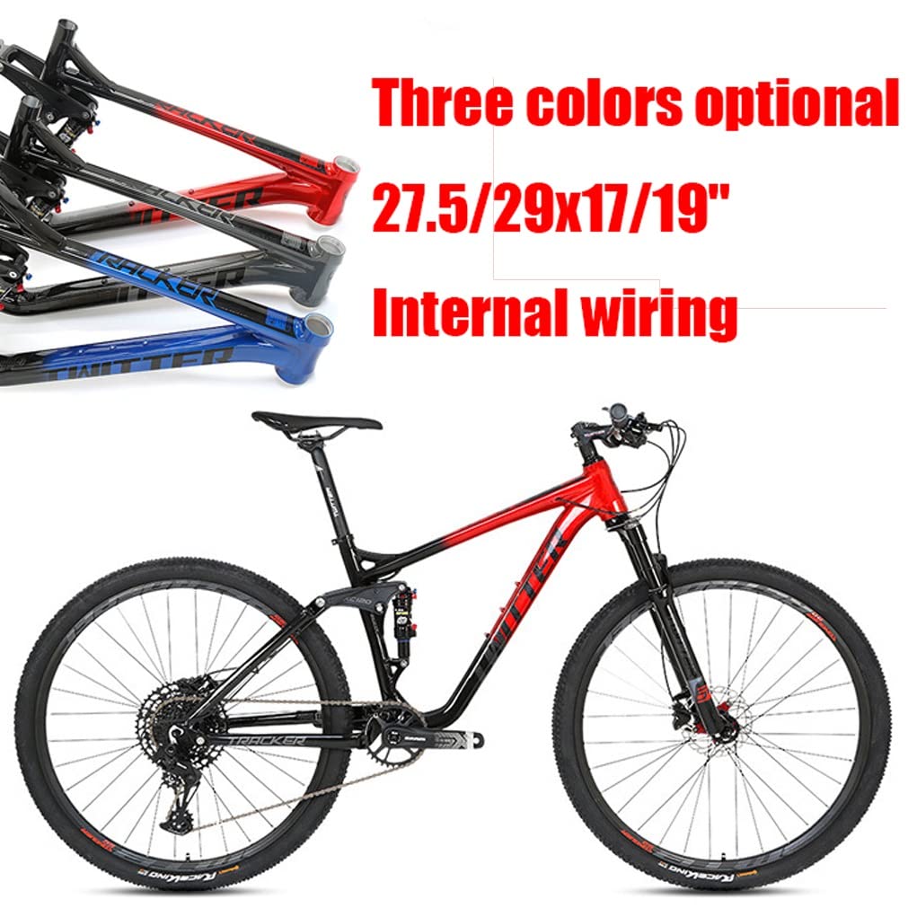 Amazon | YOJOLO フルサスペンションフレーム 27.5ER 29ER トレイル 