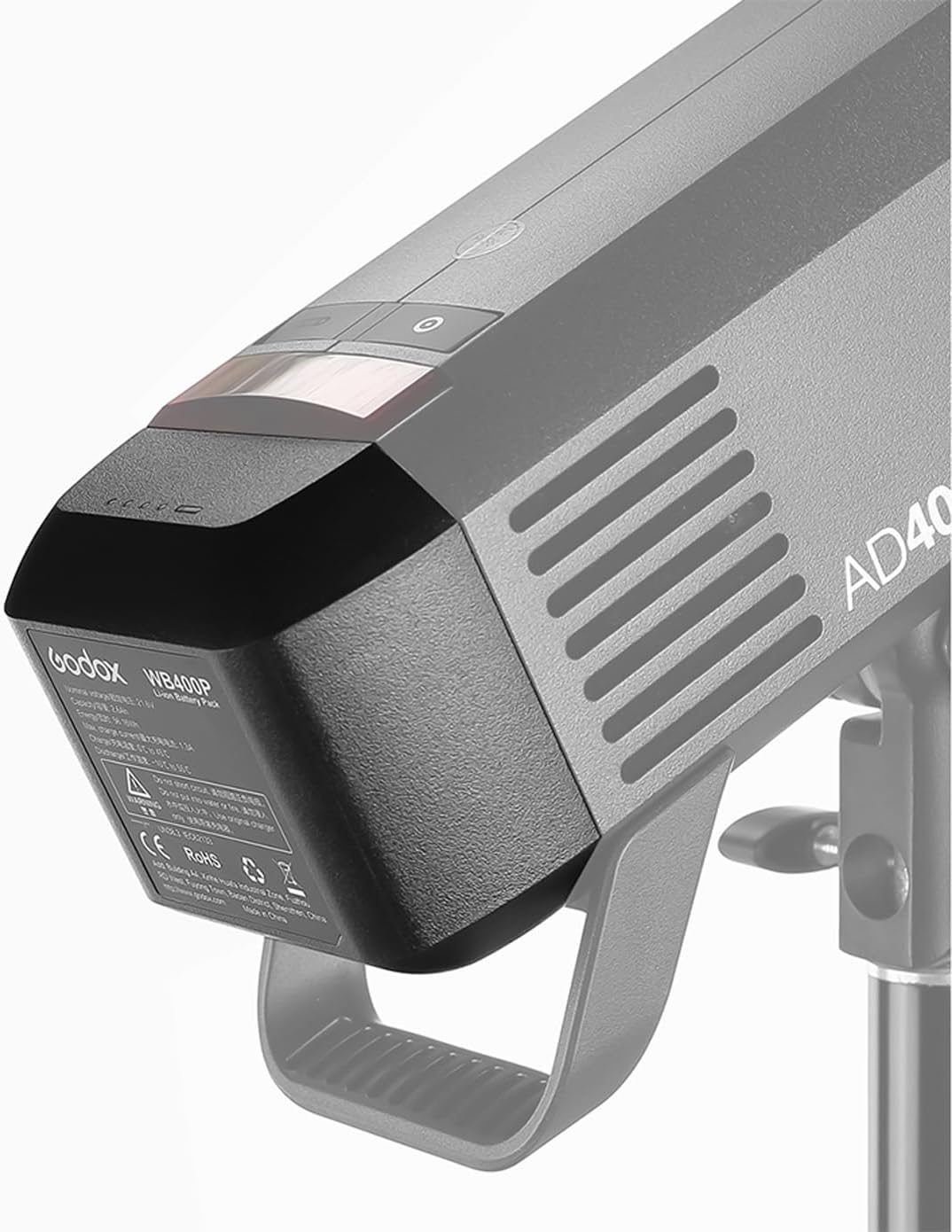 GODOX WB400P WB400PA Lithium-ion Battery Pack,21.6V/2600mAh 56.16Wh for AD400Pro Outdoor Flash Strobe Light