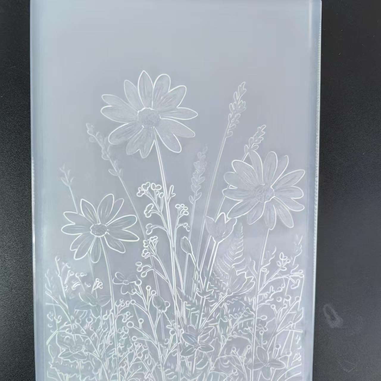 3D Flower Embossing Folder for Card Making Floral DIY Plastic Scrapbooking Photo Album Card Paper DIY Craft Decoration Template Mold