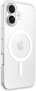 Belkin MSA030qcCL Clear Case for iPhone 17, MagSafe/Qi2, 25W, Built-in Magnet, Thin, Ultra Shockproof, UV Resistant, Anti-Yellowing Soft TPU, Clear