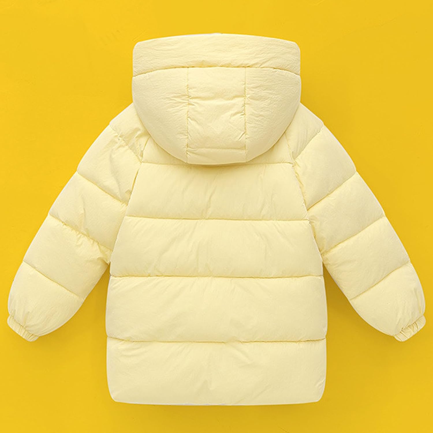 Girls Puffer Jacket with Hood Thicken Water Resistant Winter Coats Trendy Warm Quilted Jackets Outerwear 4-14 Years