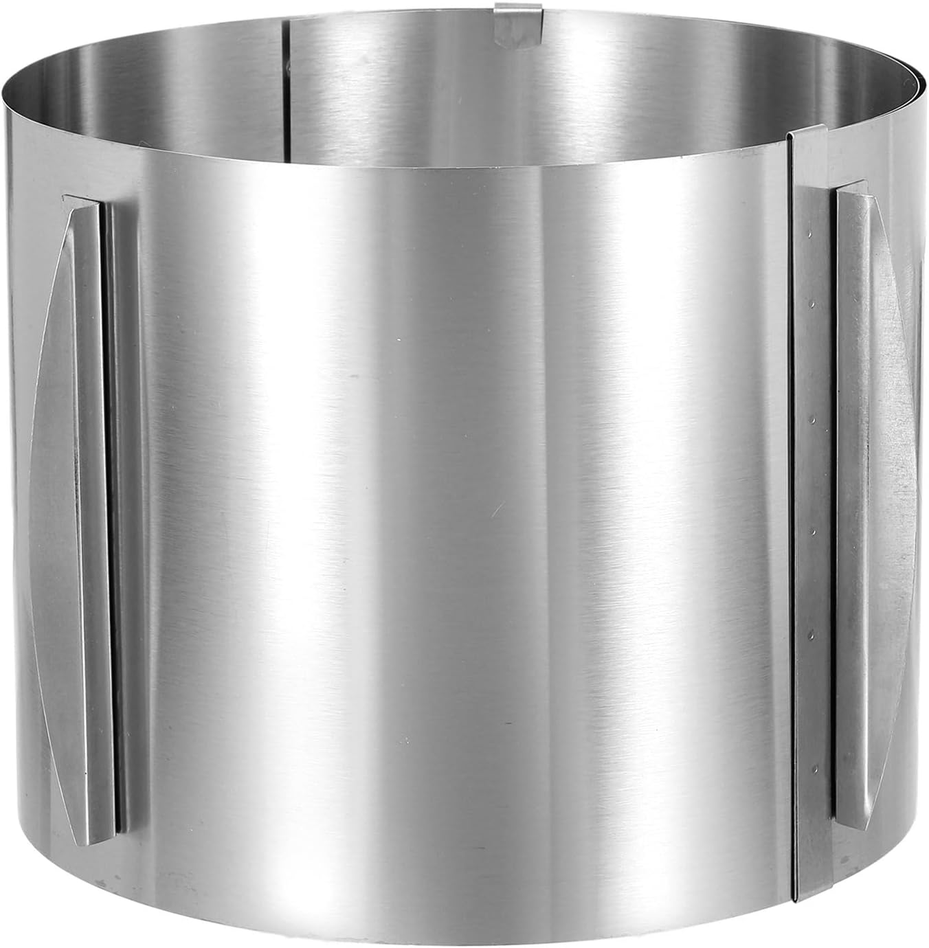 HARFINGTON 6" to 12" Cake Ring 17cm High Adjustable Round Cake Ring Stainless Steel Mousse Baking Moulds Bakeware Supplies for Baking Cooking Making Tool