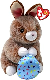 Ty Beanie Praline the Brown Easter Bunny - 6"
