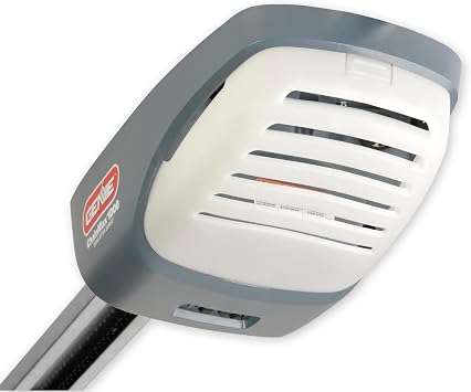Genie ChainMax 1000 Garage Door Opener - Durable Chain Drive - Includes two 3-Button Pre-Programmed Remotes,Wall Console, Wireless Keypad, Safe-T-Beams - Model 3022-TKH, 140V DC Motor,Gray