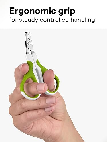 Miniatura 4 de Cortaúñas para mascotas para gatos de interior y animales pequeños, cuchillas anguladas de precisión y agarre constante, ideal para gatitos, perros