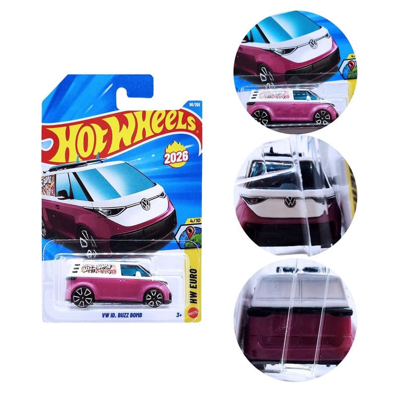 Image of Hot Wheels VW ID.Buzz Bomb HW Euro Ages 3 and Up 86 /250 (Multi)