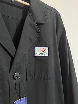 Noah nyc Lab Coat NOAH 黒コート シャツジャケット Noah nyc Lab Coat NOAH 黒コート シャツジャケット Campus