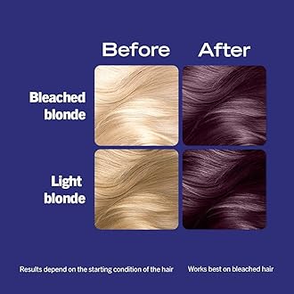 LIVE Schwarzkopf Intense Colour Mystic Violet Permanent Hair Dye 087, Long Lasting Purple Hair Dye with Built-In Vibrancy Serum, fade resistant purple Hair Dye