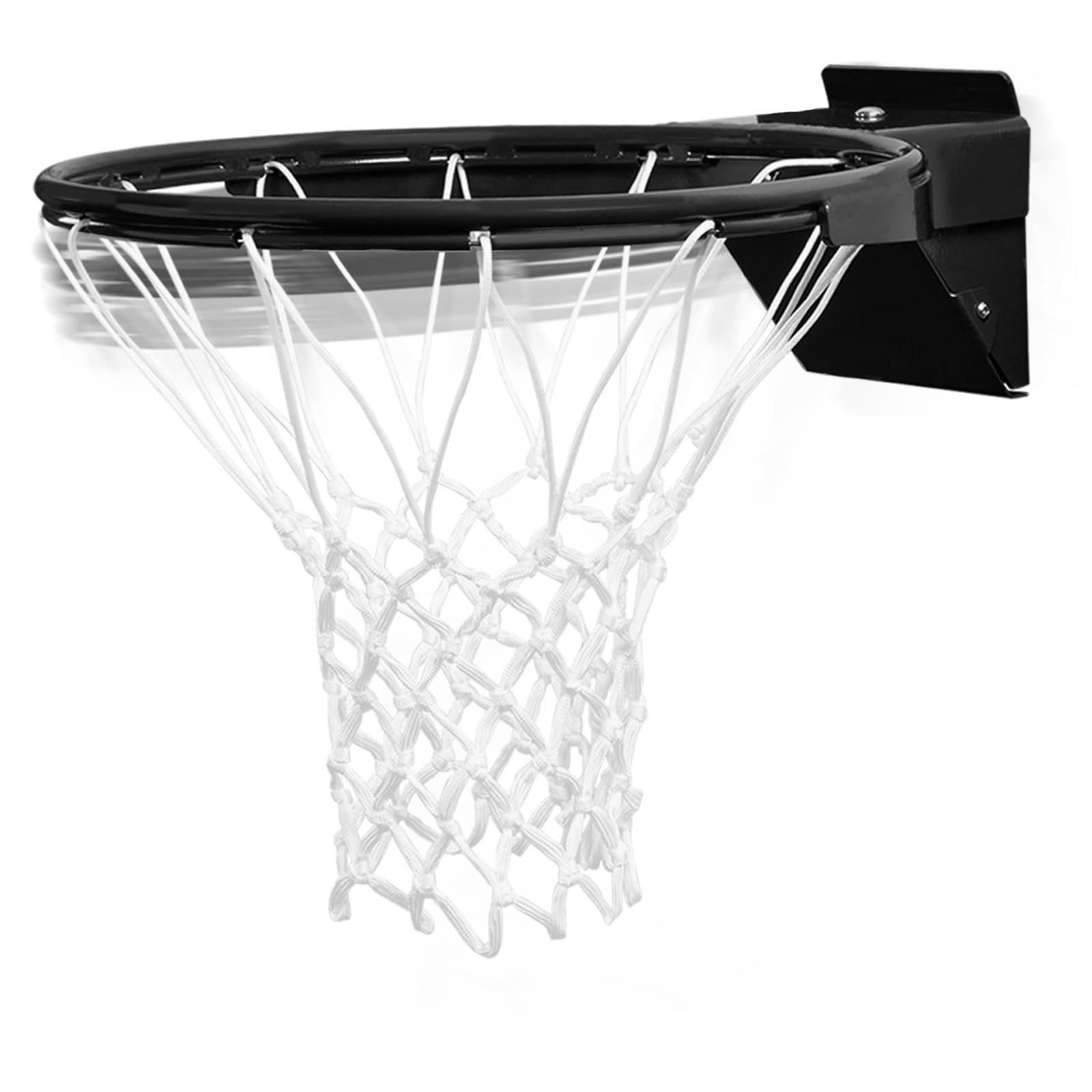 PROGOAL Breakaway Basketball Rim 18 Inch Heavy Duty 5/8 Inch Steel Professional Flex Hoop Meets Official Game Standards Fits Most Backboards with All