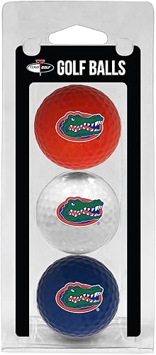 Vista 39 de Team Golf NCAA - Pelotas de golf de tamaño reglamentario, paquete de 3, impresión duradera del equipo a todo color varios colores del equipo.