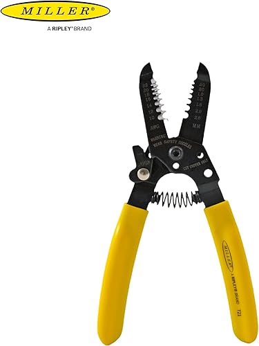 Miniatura 4 de Miller 721 Pelacables y cortador para técnicos profesionales, electricistas e instaladores, herramienta fácilmente portátil, 3.8 onzas