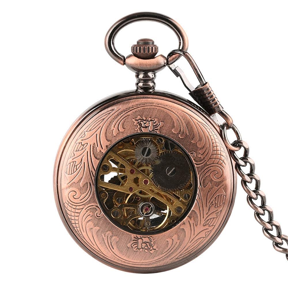 Steampunk Roman mechaniczny zegarek kieszonkowy, jak Boże Narodzenie