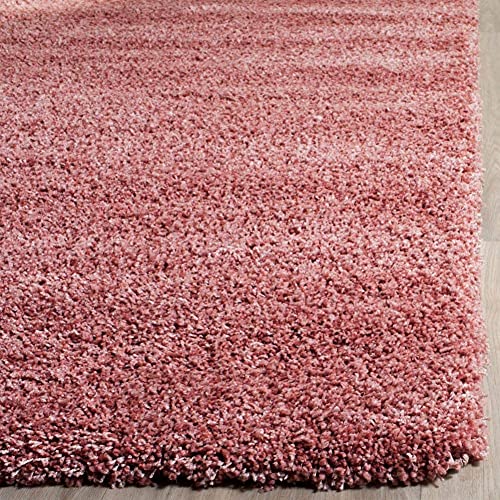 Image of CD Carpet Anti Slip Shaggy Fluffy Fur Rugs and Carpet for Living Room Bedroom Kids Room Plain Circle Carpets for Home with 2 Inch Thickness (Color Wine Size 12x12 Feet Round)