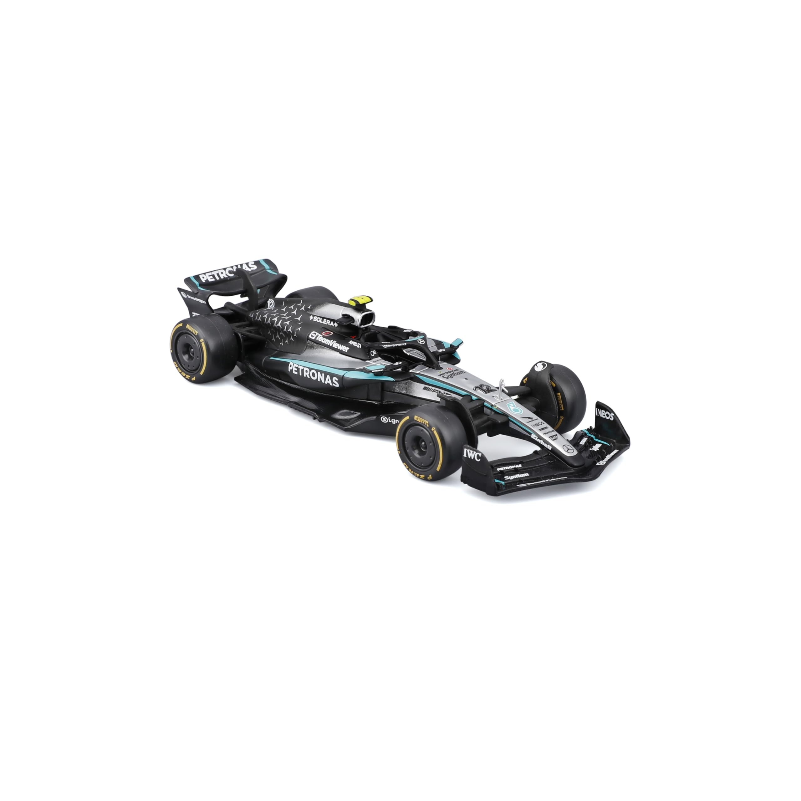 Amazon.com: Xiangtat 1:43 Model Car for 2025 Race AMG F1 W16 12
