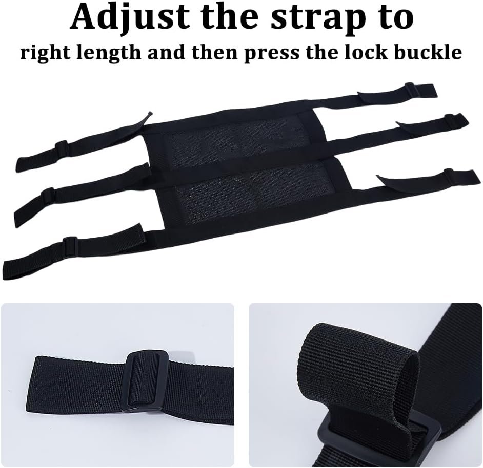 DICOSMETIC 3Pcs Tree Stand Seat Replacement for Hunting 100x30cm Adjustable Tree Stand Seat Deer Stands Accessories for Climbing Treestands Ladder Stands, Easy Carry and Quick Drying