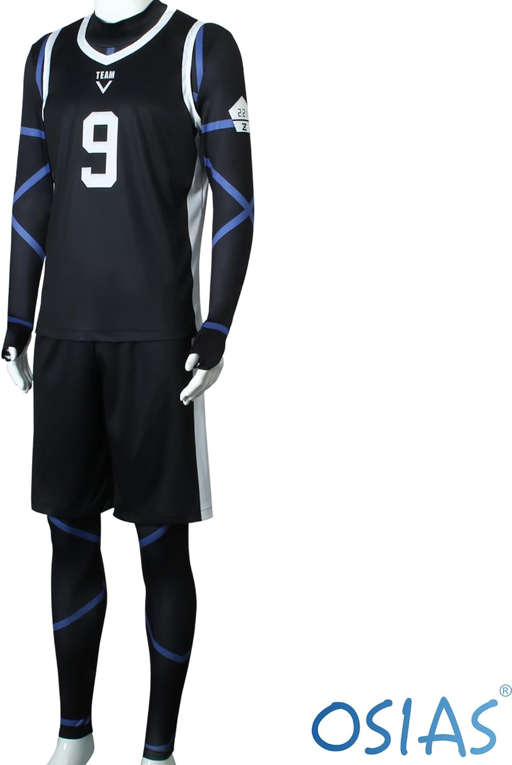 Anime Blue Lock Cosplay Costume and Outfit