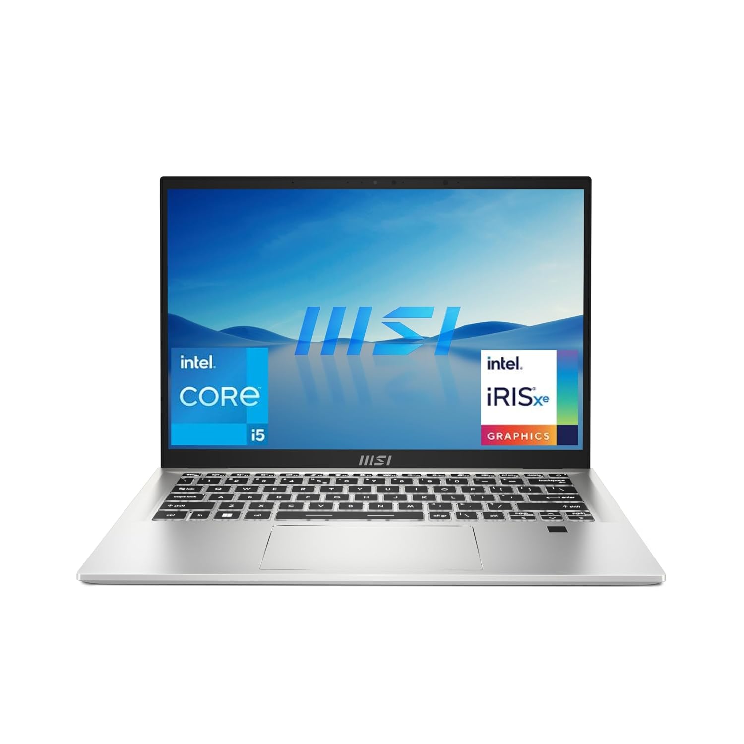 MSI Prestige 14 Evo, Intel 12th Gen. i5-1240P, 36CM FHD+ 60Hz Laptop (16GB/512GB NVMe SSD/Windows 11 Home/Intel Iris Xe Graphics/Urban Silver/1.29Kg), B12M-472IN