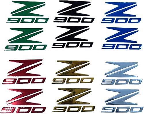Miniatura 4 de for Kawasaki Z250 Z400 Z800 Z900 Z1000 Motorcycles Accessories 3D Emblem Badge Decal Tank Sticker Soft Reflective Decals (Color  Z400 Green)