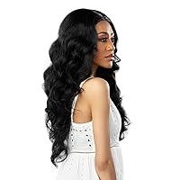 Vista 6 de Sensationnel Dashly - Peluca de encaje frontal, unidad 21 atada a mano con encaje sintético de oreja a oreja (MP/CARAMEL)