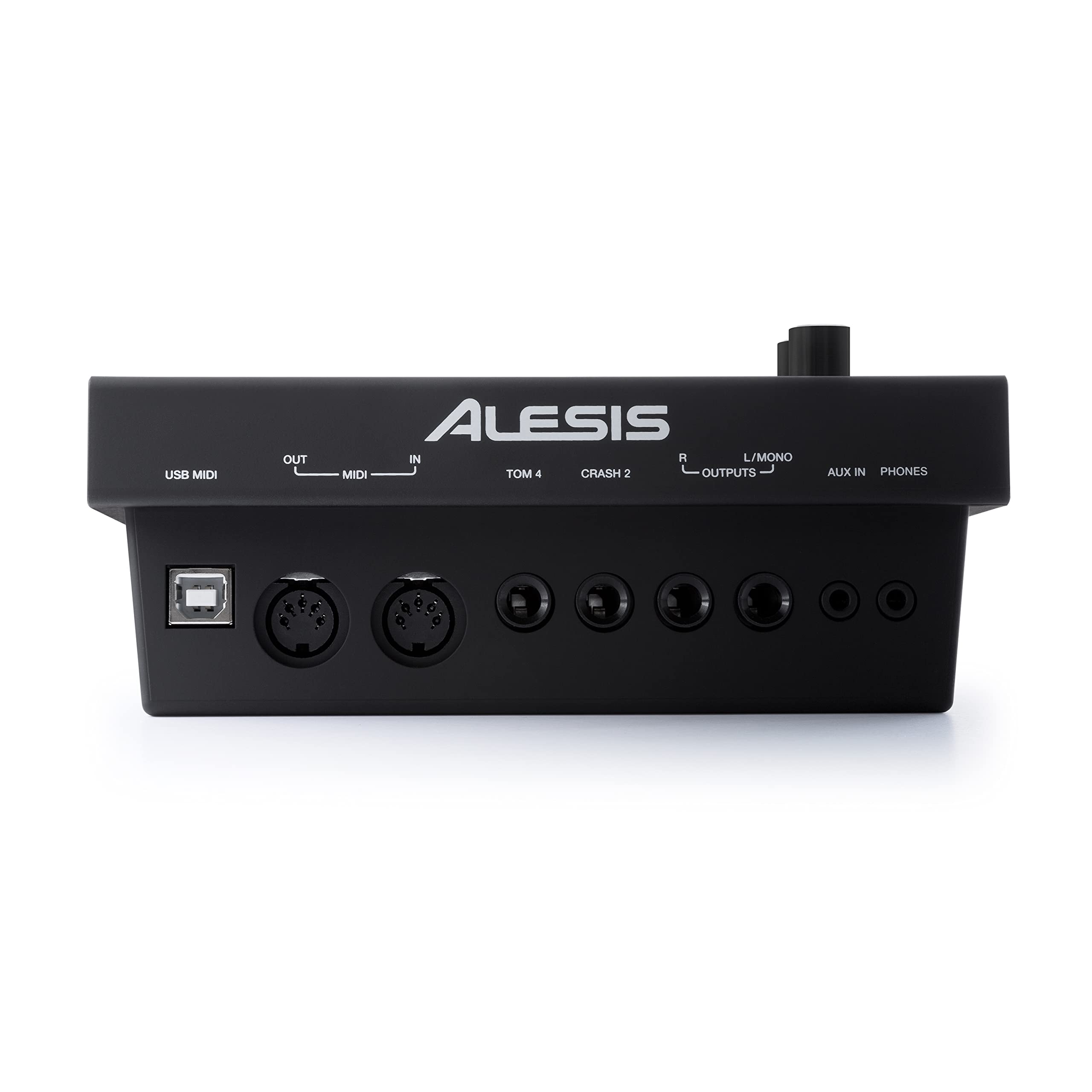 Alesis Drums Crimson II SE - Batteria elettronica con MIDI In/Out, pad doppia zona, ride tripla zona, piatti con choke, compatibile con doppio pedale