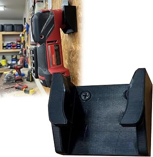 Wall Mount for Milwaukee M12/M18 Fuel Oscillating Multi-Tool,Compatible with 2426-20/2626-20—Tool Holder/Garage Organizer
