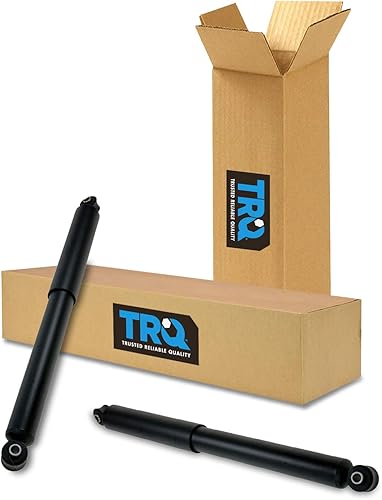 Miniatura 1342 de TRQ Juego de amortiguadores traseros compatible con Chevrolet Aveo 2004-2011 Aveo5 2009 Pontiac G3 2007-2011