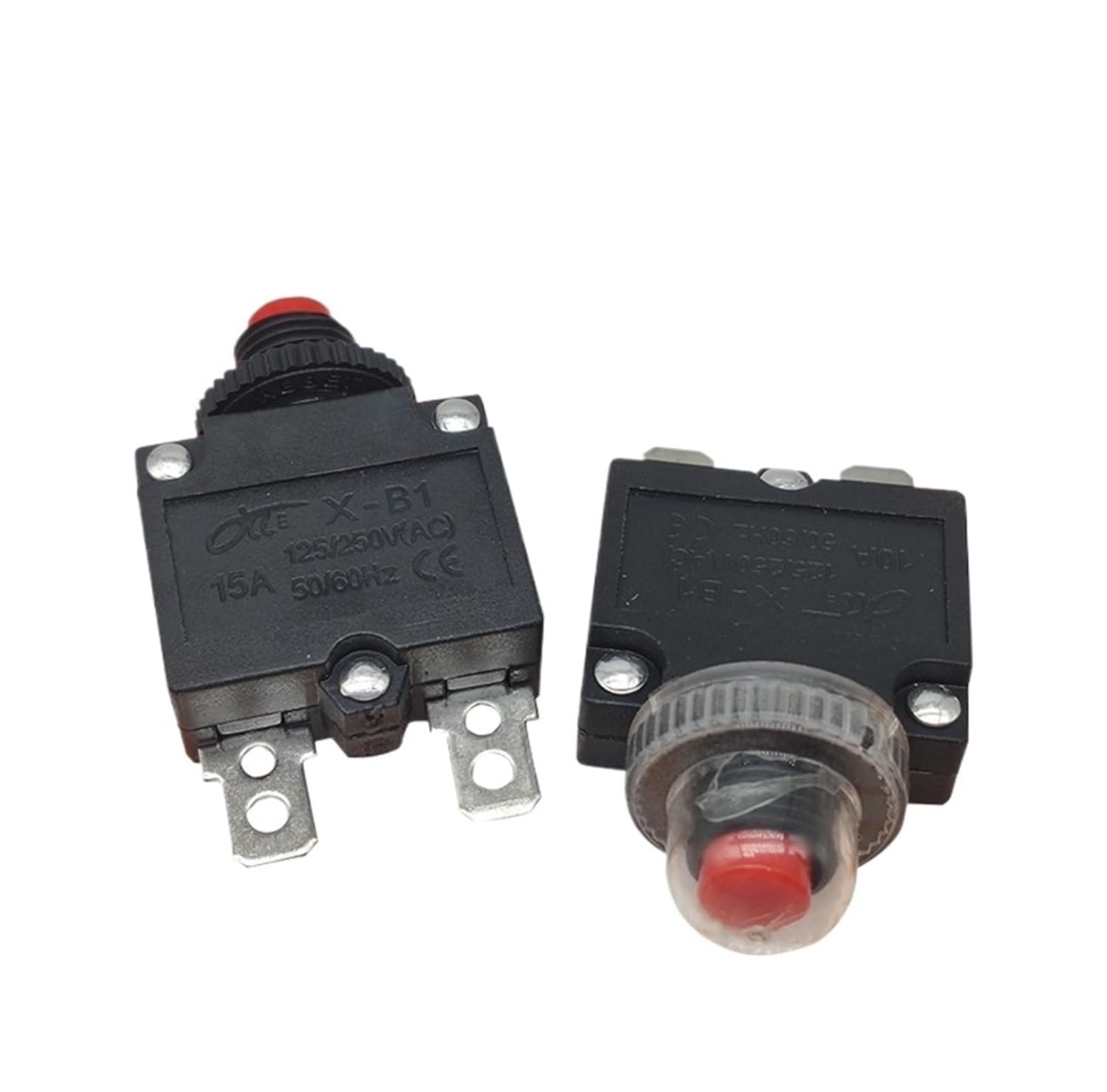 Circuit Breaker Overload Protector Switch Fuse 2A 3A 5A 6A 7A 8A 10A 15A 20A Without Waterproof Cap(8a)