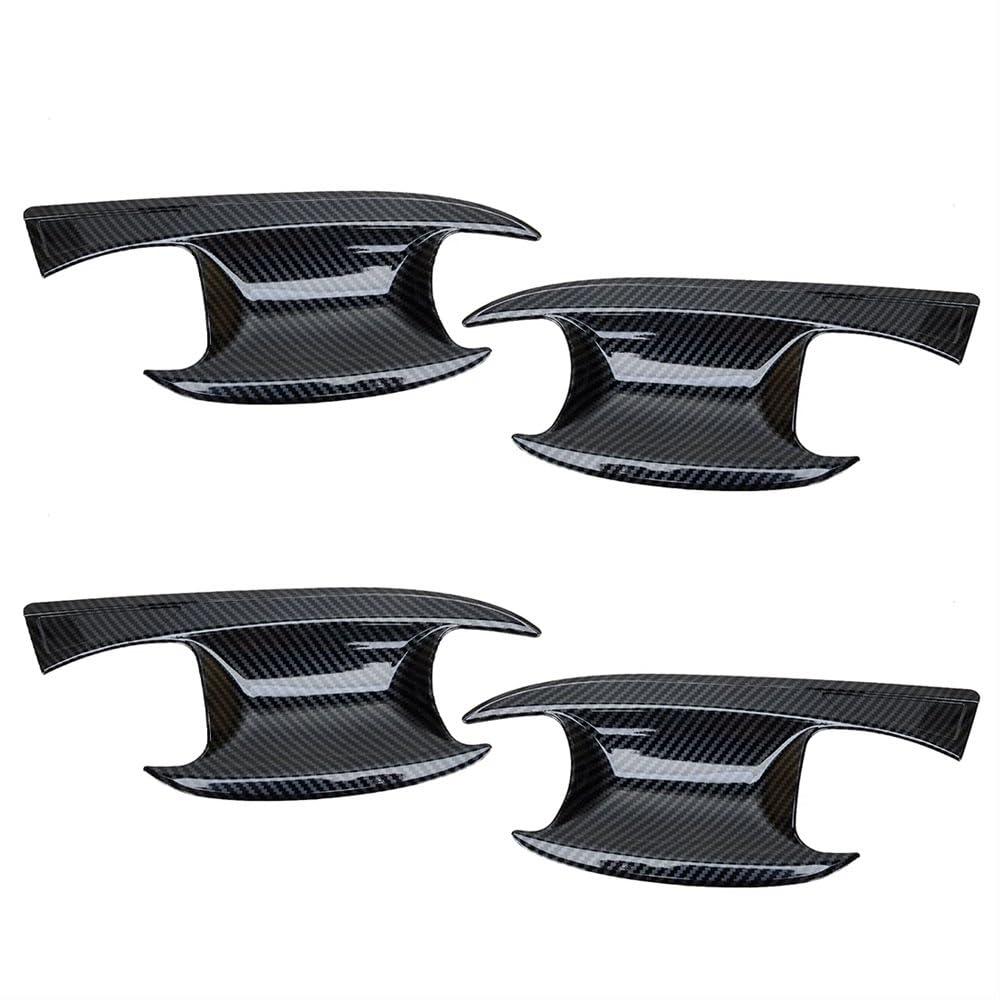 MLHOGHIGD Door Handle 4Pcs Set Outer Door Handle Trim Bowl Cover Decor for for Palisade 2019 2020 2021 2022