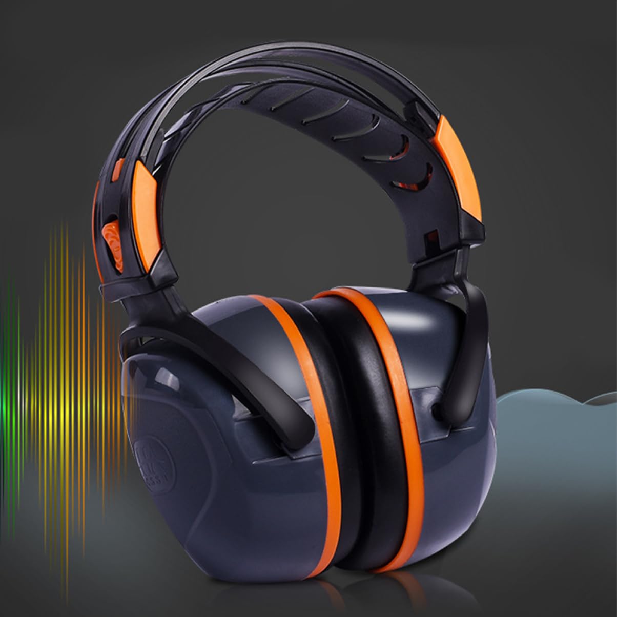 Artibetter Anti-lärm-ohrenschützer Ohrhörer Sichter Gehörschutz Für Die Arbeit Headset Tragbarer Korb Anstecknadel Aus Strass Haushaltsspule Wok Stengel Verstellbarer Löffel Rolle Abs
