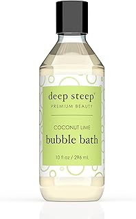 Deep Steep Bubble Bath, 10 oz (Coconut Lime)