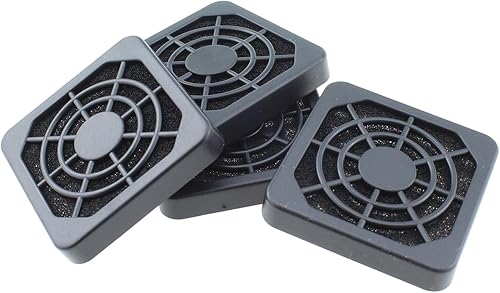 Miniatura 3 de 4 unids PC ventilador filtro de polvo 1.575 in PC Cooler ventilador filtro a prueba de polvo cubierta computadora caja malla