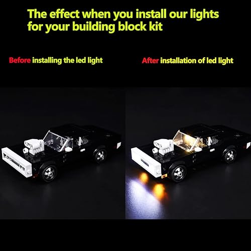Vista 87 de Kyglaring Kit de iluminación LED diseñado para Lego Mercedes-AMG F1 W12 E Performance y Mercedes-AMG Project One 76909 Kit de construcción