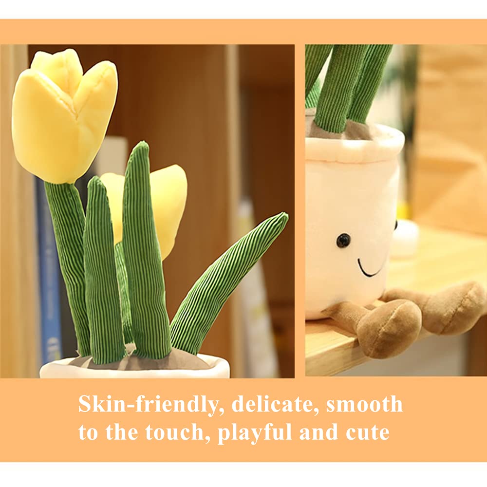 WUZHOU Tulip Plush Toy, 13.7