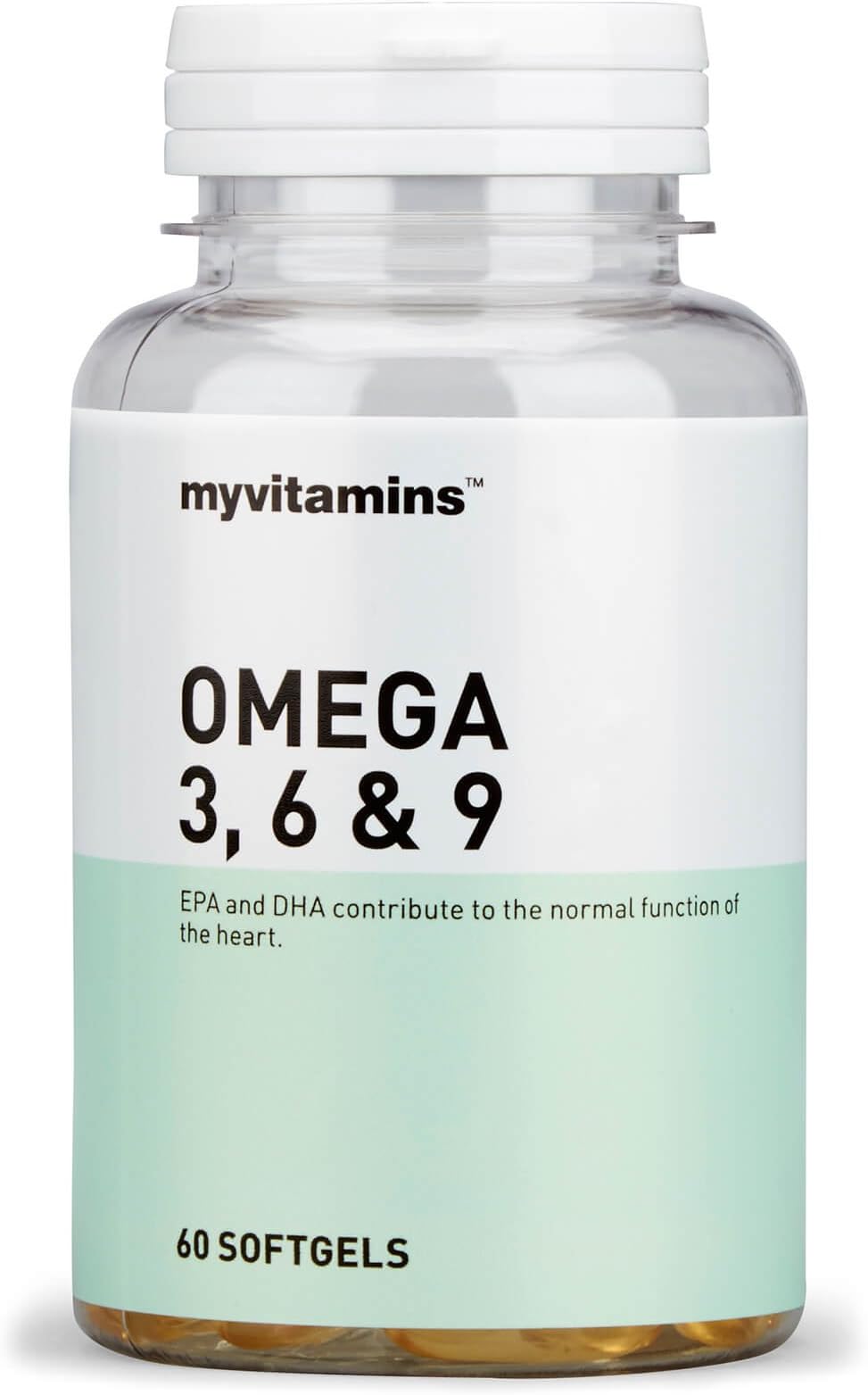 Myvitamins Omega 3, 6 & 9, 60 Soft Gels