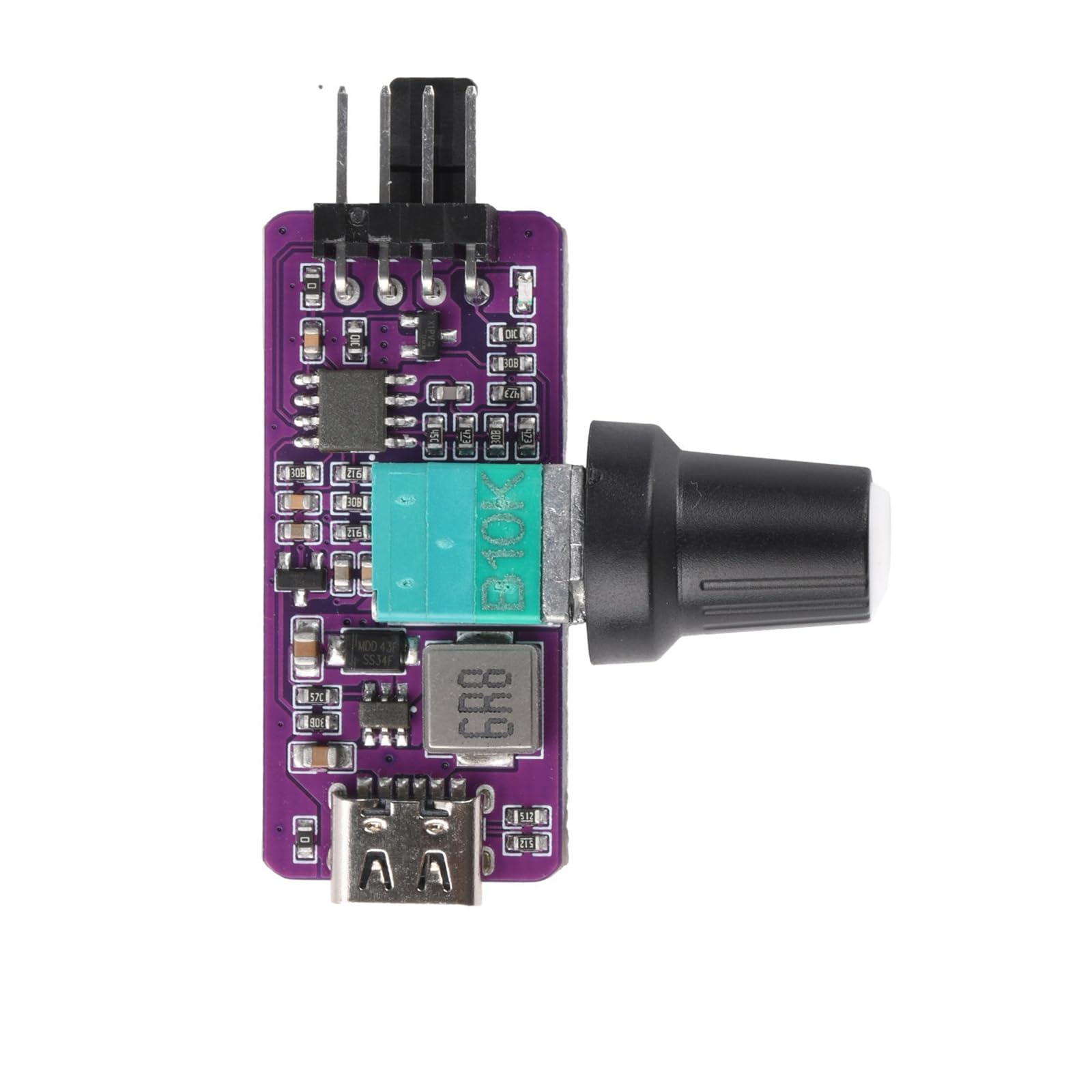 Fan Controller for Customize Cooling Solution in Computers 5V to 12V Speed Regulator Module for Computer Computer Fan Regulator