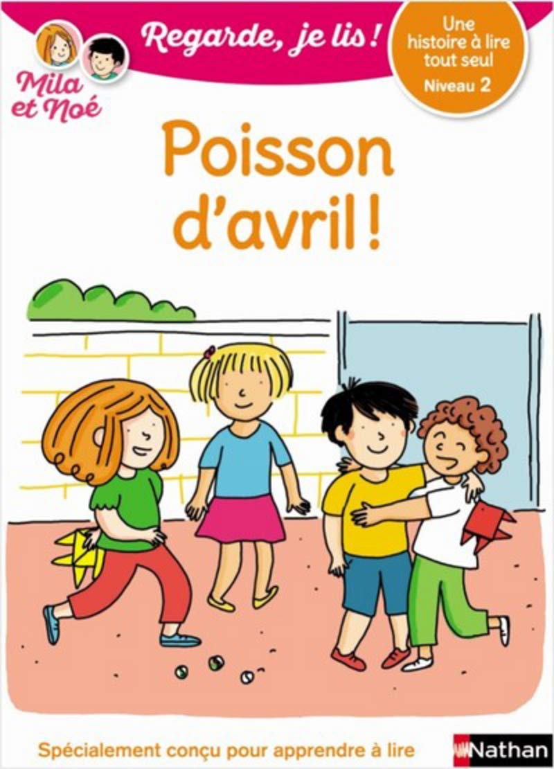 Poisson d'avril - niveau 2 - Regarde Je lis ! Une (23)