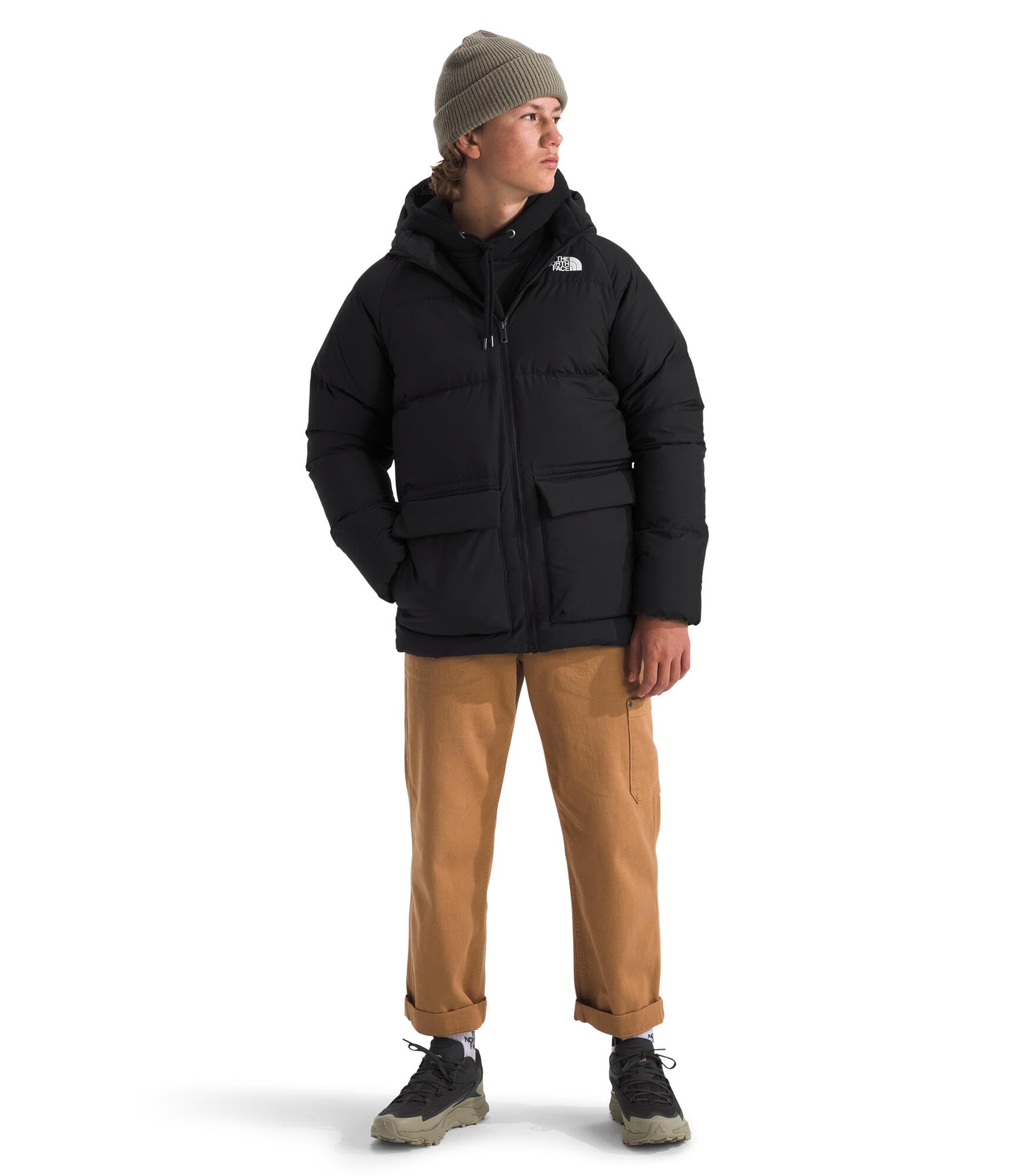 The North Face Unisex Kinder North Down Fleece Lined Short Parka (1er Pack)