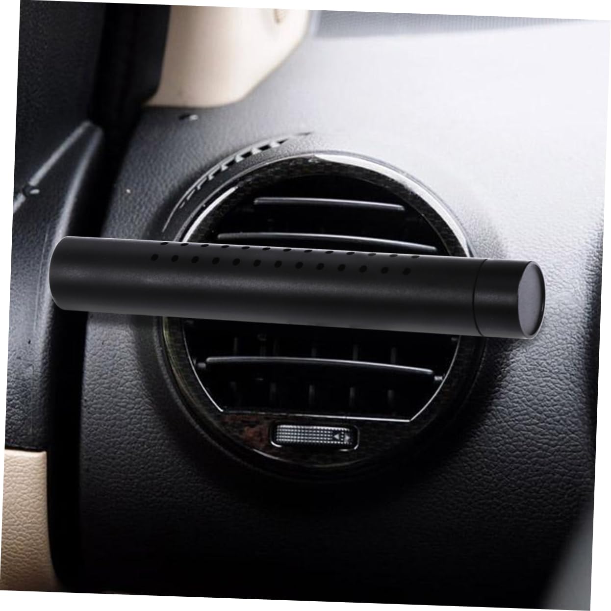 SHERCHPRY 3piezas Difusor De Aromas Para Coche Con Clip De Ventilación Ambientador De Aceite Esencial Con Varilla De Repuesto Negro Control De Fragancia Para Crear Un Encantador El
