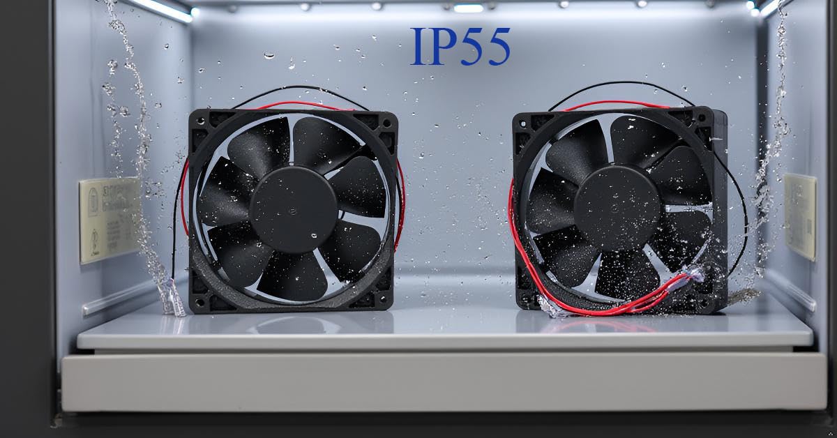 Externer Ventilator, kompatibel mit RV-Kühlschrankventilator, IP55