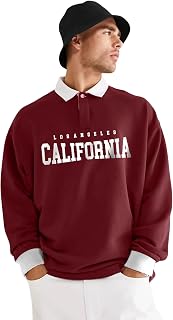 Jump Cuts Mens Printed Polo Neck Full Sleeve Black Cottonblend T-Shirt Price In India