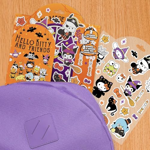 Image of Horizon Group USA Puffy Sticker Playset for Kids, Hello Kitty Halloween