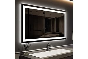 ROOMTEC Bathroom Mirror with Lights: Illuminate Your Vanity
