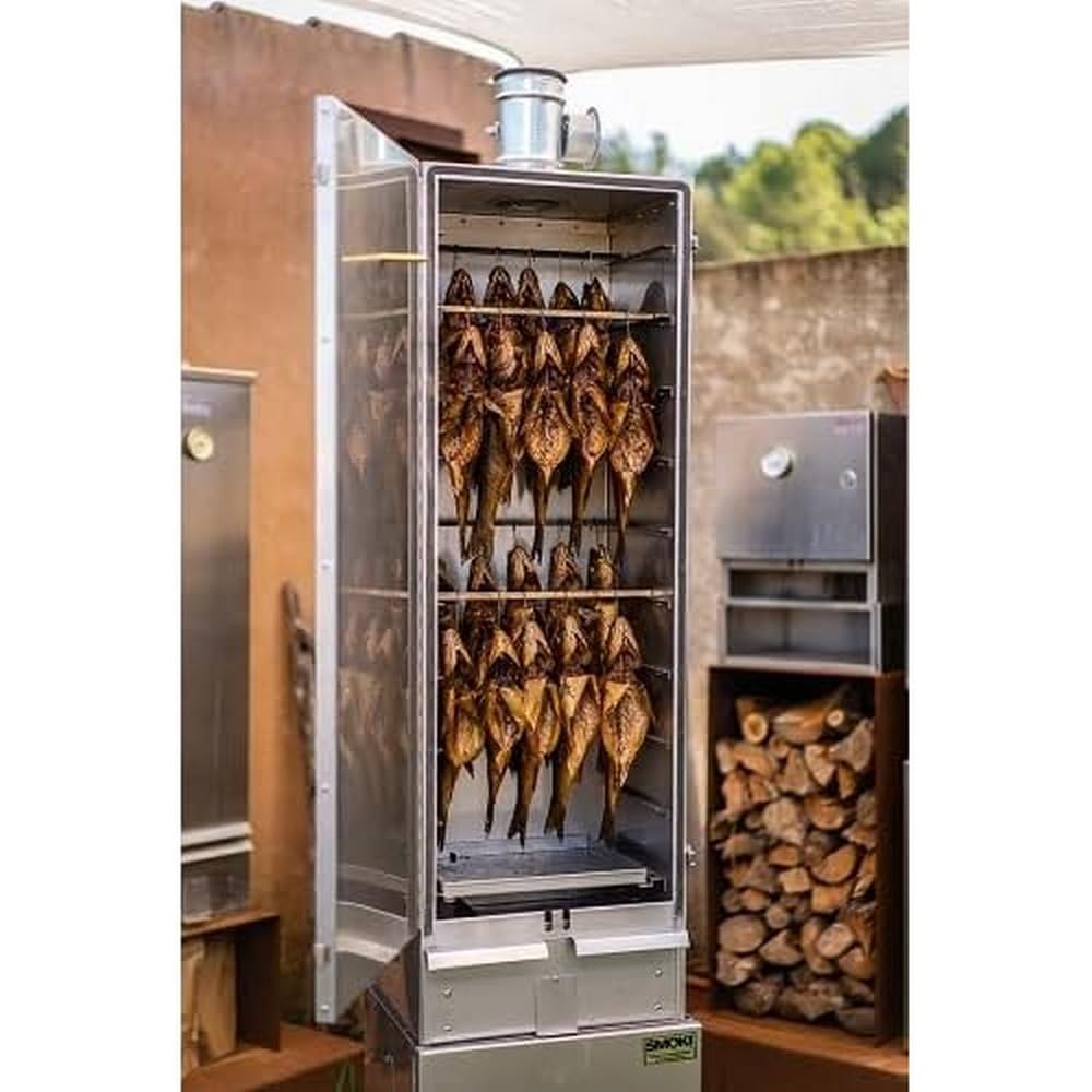 FORNO PER AFFUMICATURA, 10 cm, barbecue + coni di incenso Knox BBQ