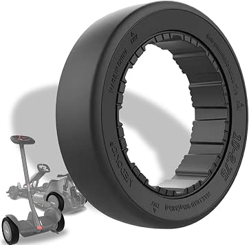 10x2.75 Quick Release Tire Replacement for Segway S MAX/Gokart PRO/Gokart Kit with Ninebot S Max, Go Kart Kit Refit Parts 10-2.75 Electric Go Kart Bundle Rear Tire