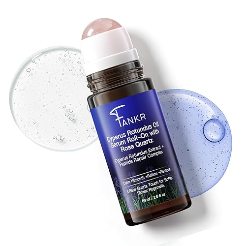 Miniatura 8 de Cyperus Rotundus - Suero de aceite roll-on con cuarzo rosa, cuidado específico después de la depilación, ayuda a reducir la aparición de nuevo