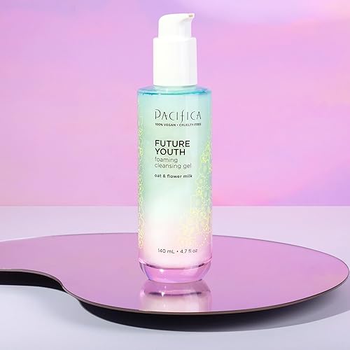 Miniatura 8 de Pacifica Beauty, Future Youth Gel limpiador espumoso, lavado facial suave, limpiador facial, para todo tipo de piel, ectoína, sin alcohol, probado