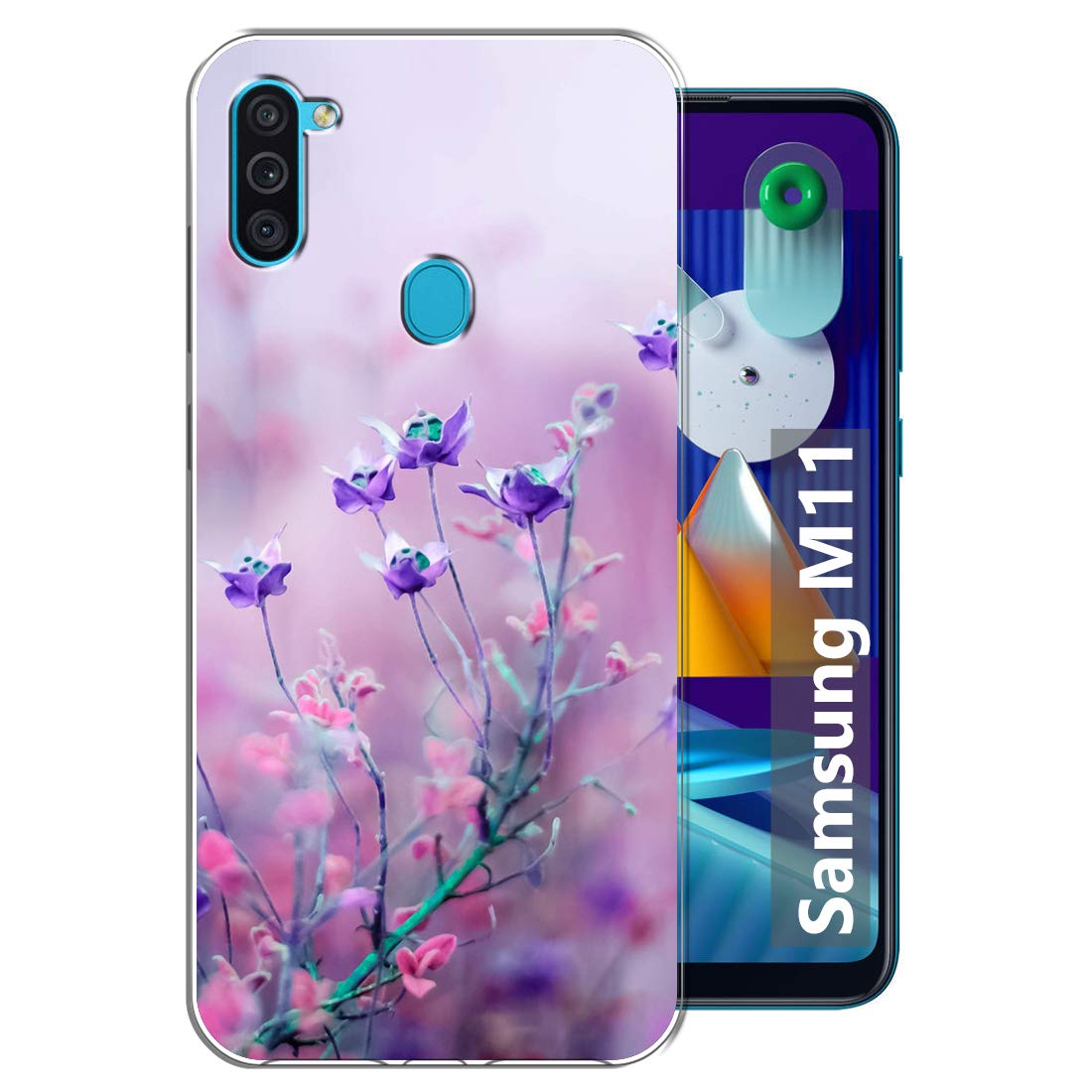 Fashionury Silicone Back Cover for Samsung Galaxy M11 Printed Back Cover for Samsung Galaxy M11, Multicolor (B08BR86D3L) Amazon Price History, Amazon Price Tracker