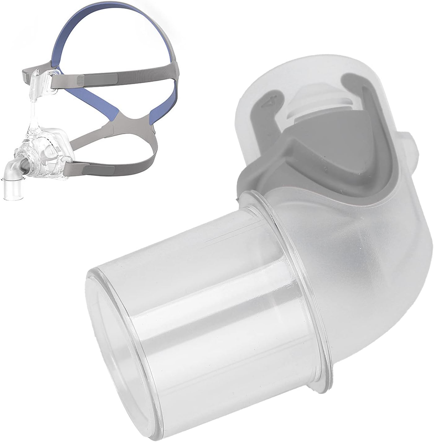 Replacement Frame, Nasal Guard Reuse Breathing Machine Accessory Fit for Mirage FX Nasal Guard (Elbow)