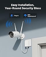 Vista 4 de REOLINK 5MP Security Camera System, 5/2.4GHz Dual-Band Wi-Fi, 16CH NVR with 1TB HDD, Expandable to 8TB, Full Metal Material Plug-in Cameras, Smart