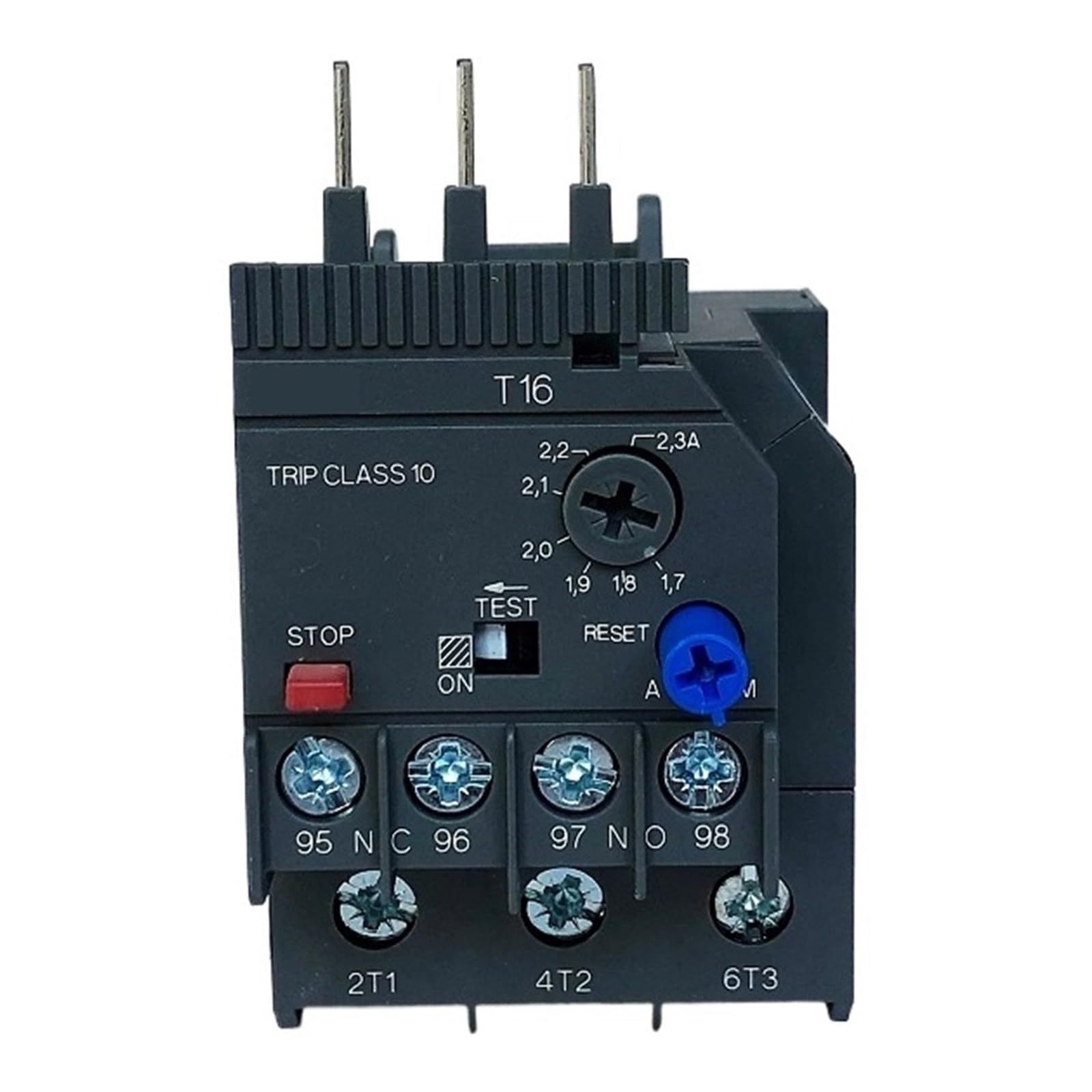 Relais thermique T16 disjoncteur protection moteur triphasé ajustable 7,6-10A
